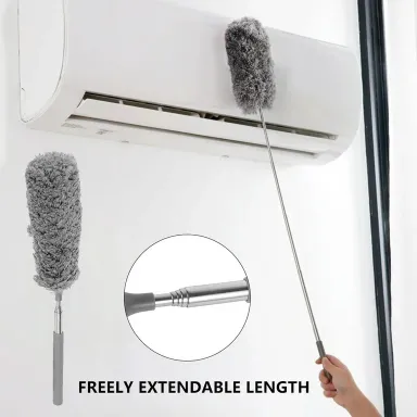 Long Handle Microfiber Duster Brush (1 Pc) 